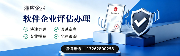 怀化软件企业评估申报服务