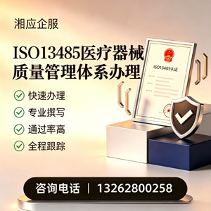 怀化ISO13485医疗器械质量管理体系认证服务