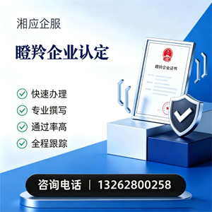 怀化瞪羚企业认定申报服务