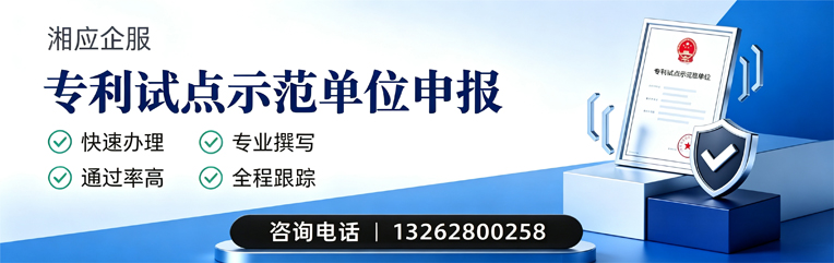 怀化专利试点示范单位申报服务