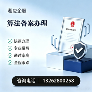 怀化算法备案申报服务